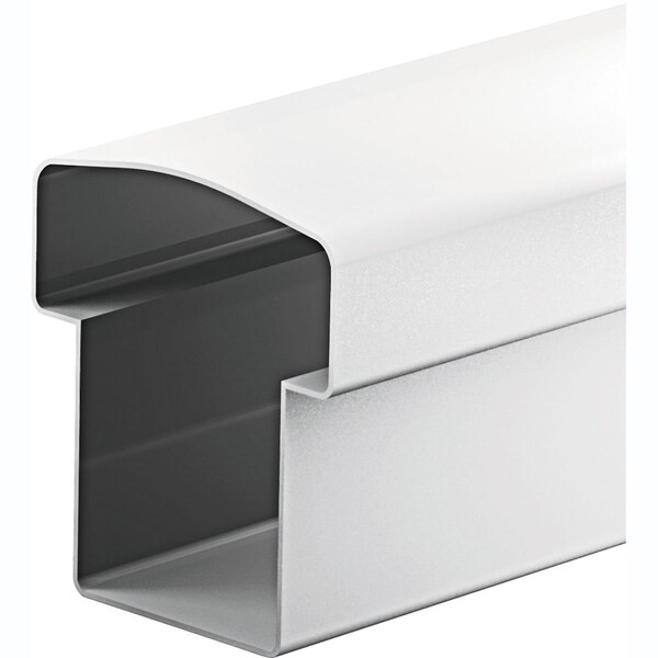 Ekena Millwork 10'L Deluxe Straight Top Rail (For Colonial spindles), White 4407010CTR - main